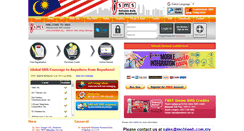 Desktop Screenshot of isms.mobiweb.com.my